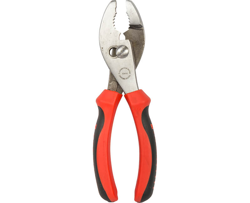Slip Joint Pliers | 6-1/2" | Red/Black | Tuff Stuff