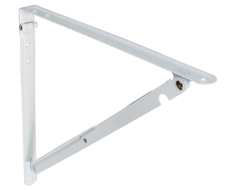 Folding Shelf Bracket (12" x 12") 1 Pair