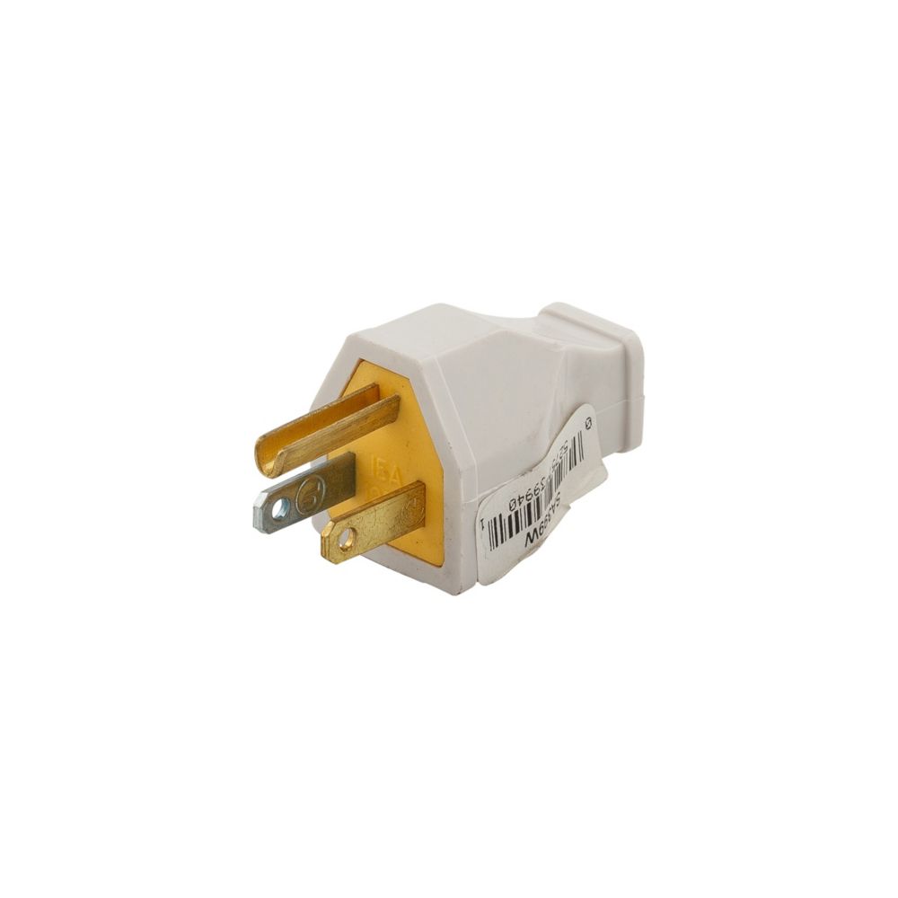Plug Grounding White Eaton