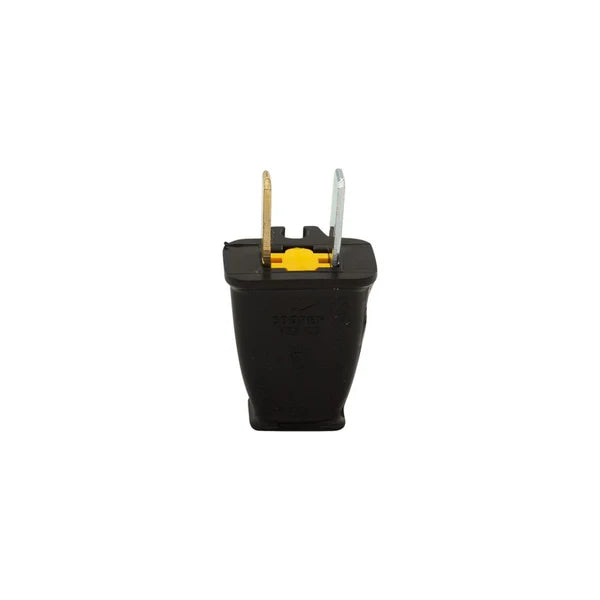 2 Prong Plug Black Eaton