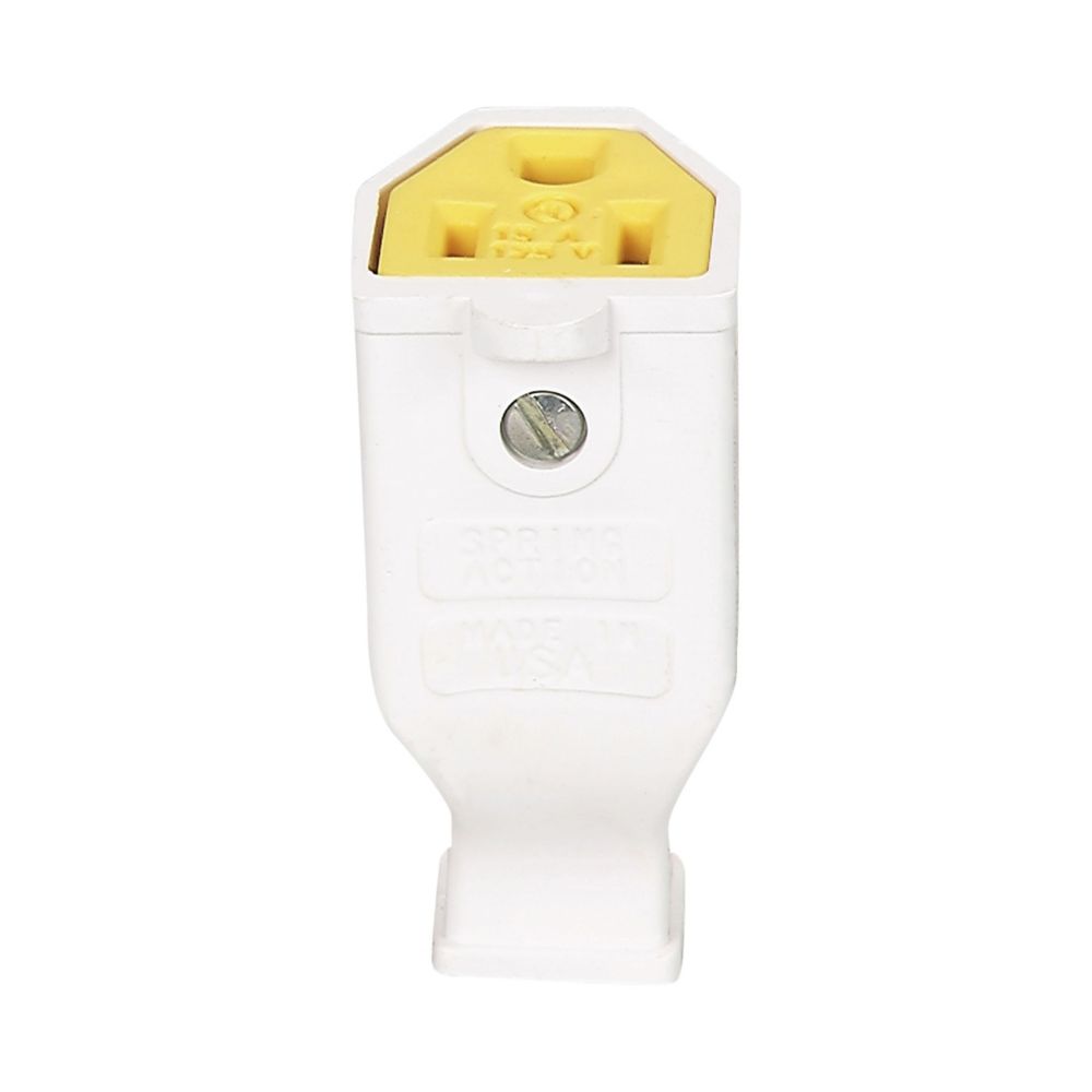 Connector Grounding White Eaton