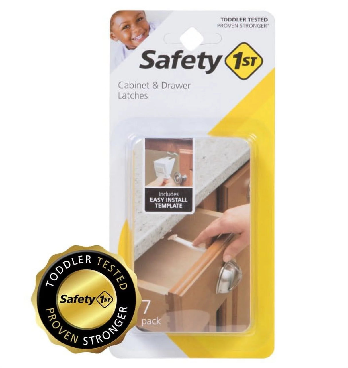 Cabinets & Drawer Latches 7pk Safety 1st