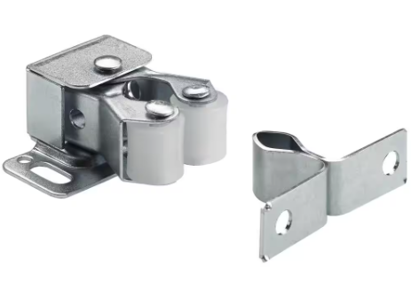 Double Roller Catch | Stainless Steel | Silver | Tuff Stuff