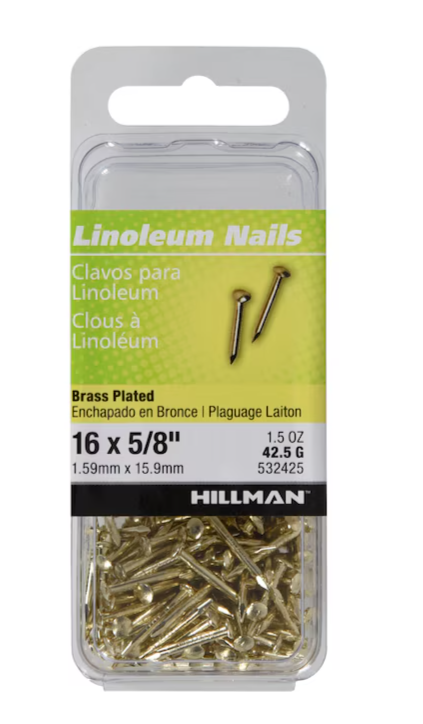 Linoleum Nails 5/8 x 16 Hillman