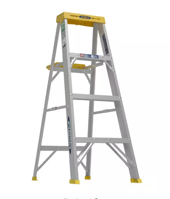 4ft Aluminum Ladder 225Ib Capacity - Werner