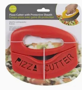 Pizza Cutter w/Protective Sheath