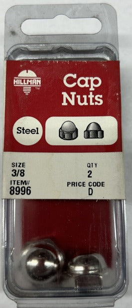 Cap Nuts 3/8 Hillman