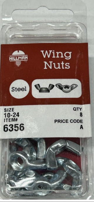 Wing Nuts 10-24 Hillman