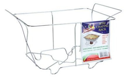 Silver Wire Chafing Rack Half Size King Zak