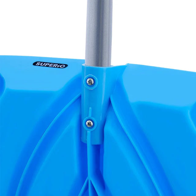 18" Plastic Snow Shovel Blue Superio
