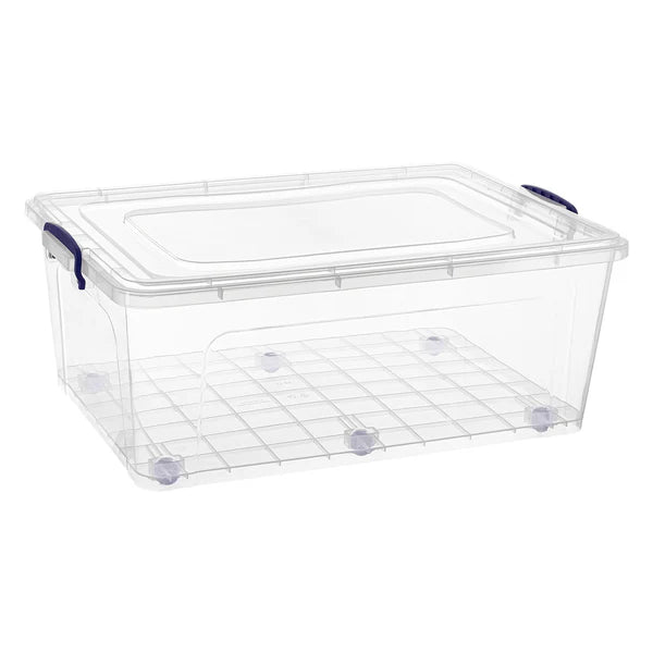 60 Quart Storage Container With Wheels | Superio
