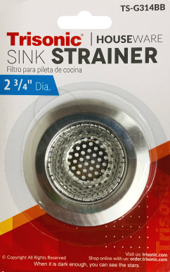 Sink Strainer 2 3/4" Trisonic