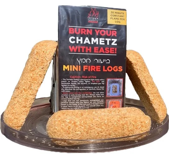 Mini Fire Logs | Fire Starters to Burn Chametz | Tashbitu