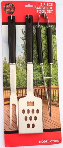 Barbeque Tool Set 3PC Uniqueware