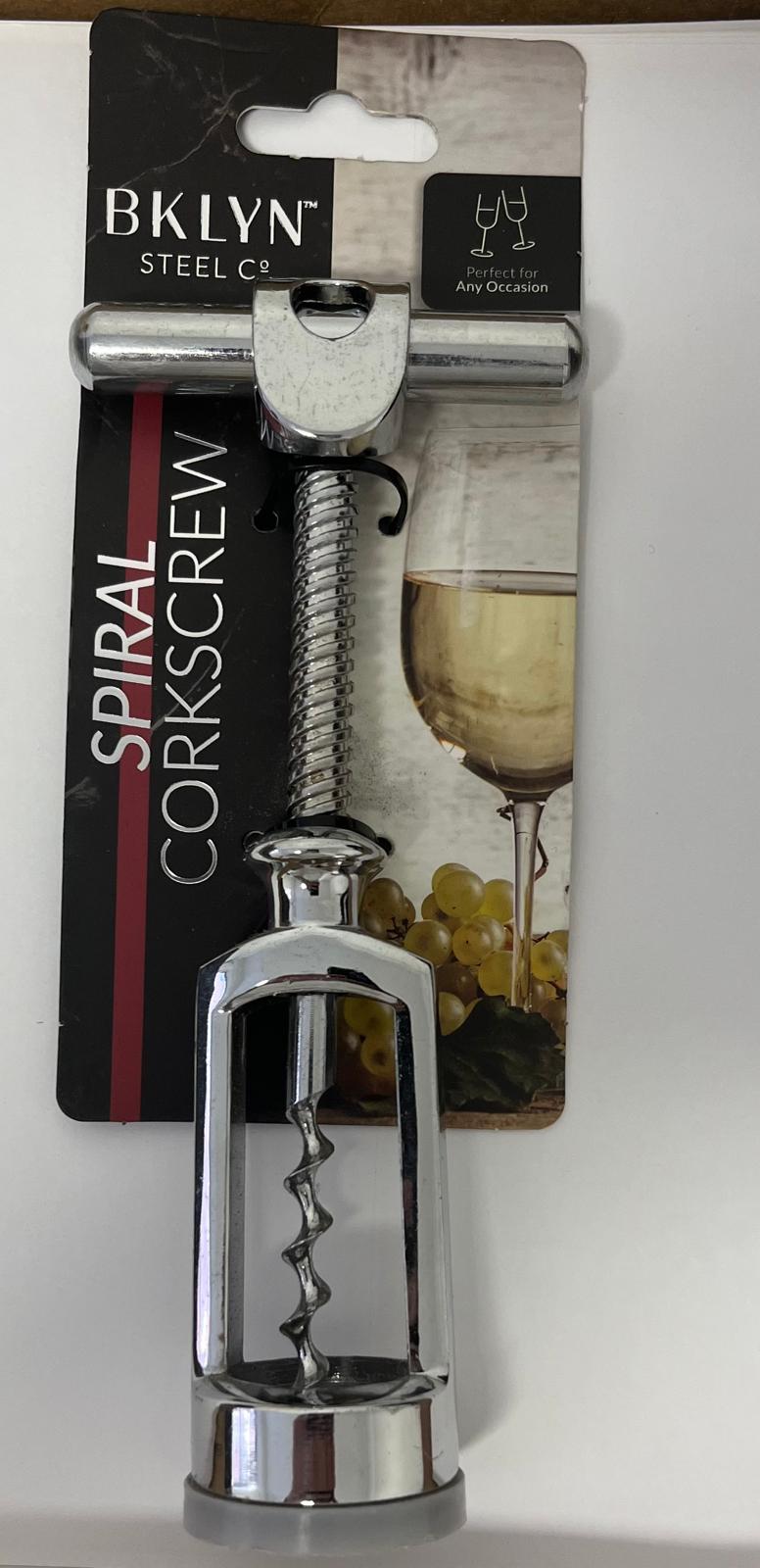 Spiral Corkscrew BKLYN Steel