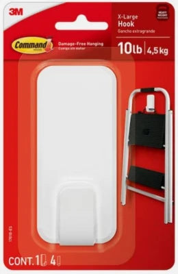 Adhesive Hook Extra Large | 10 Lb | White | Command