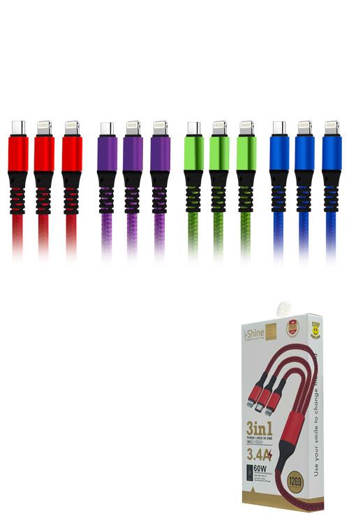 3 in 1 Charging Cable