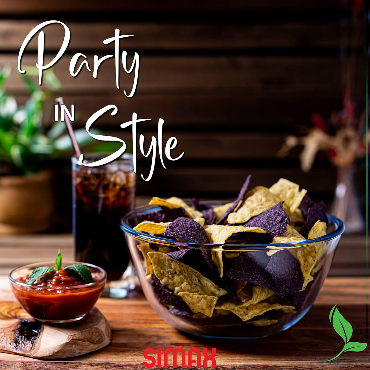 Glass Mixing Bowl | 1.7LT | Heat‑Resistant | Clear | Simax