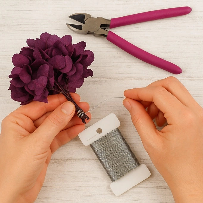 26 Gauge Bare Metal Floral Wire 285 FT Long