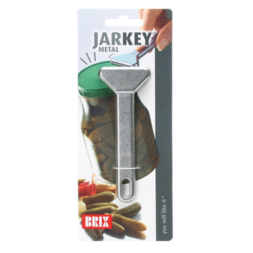 Metal Jar Opener | JarKey | Silver | Durable Aluminum | Brix
