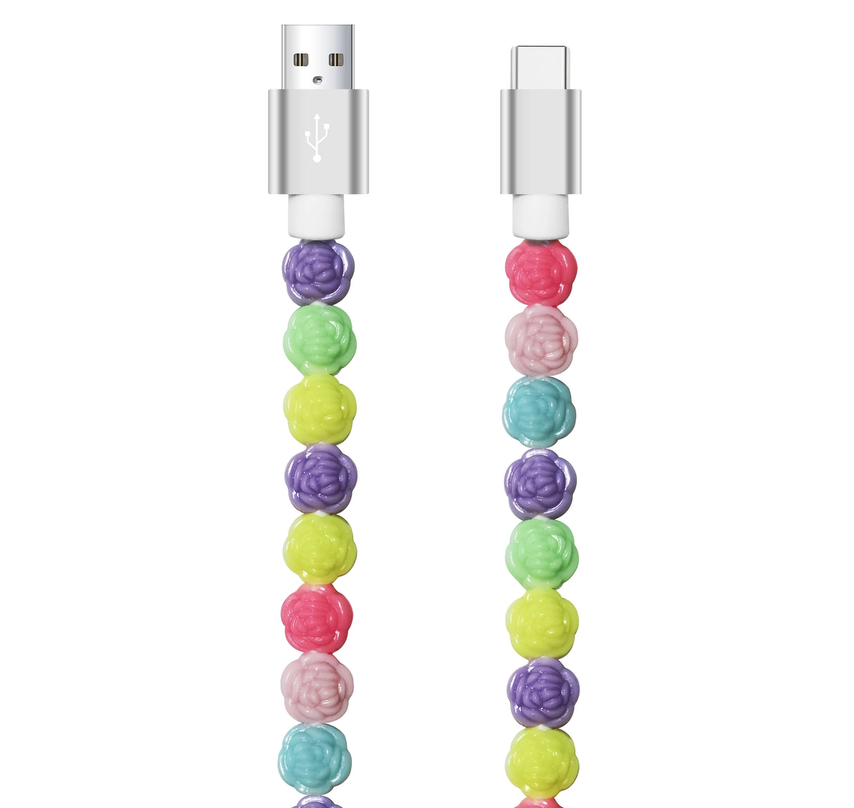 Fun Beaded Cable USB TO Type C TT