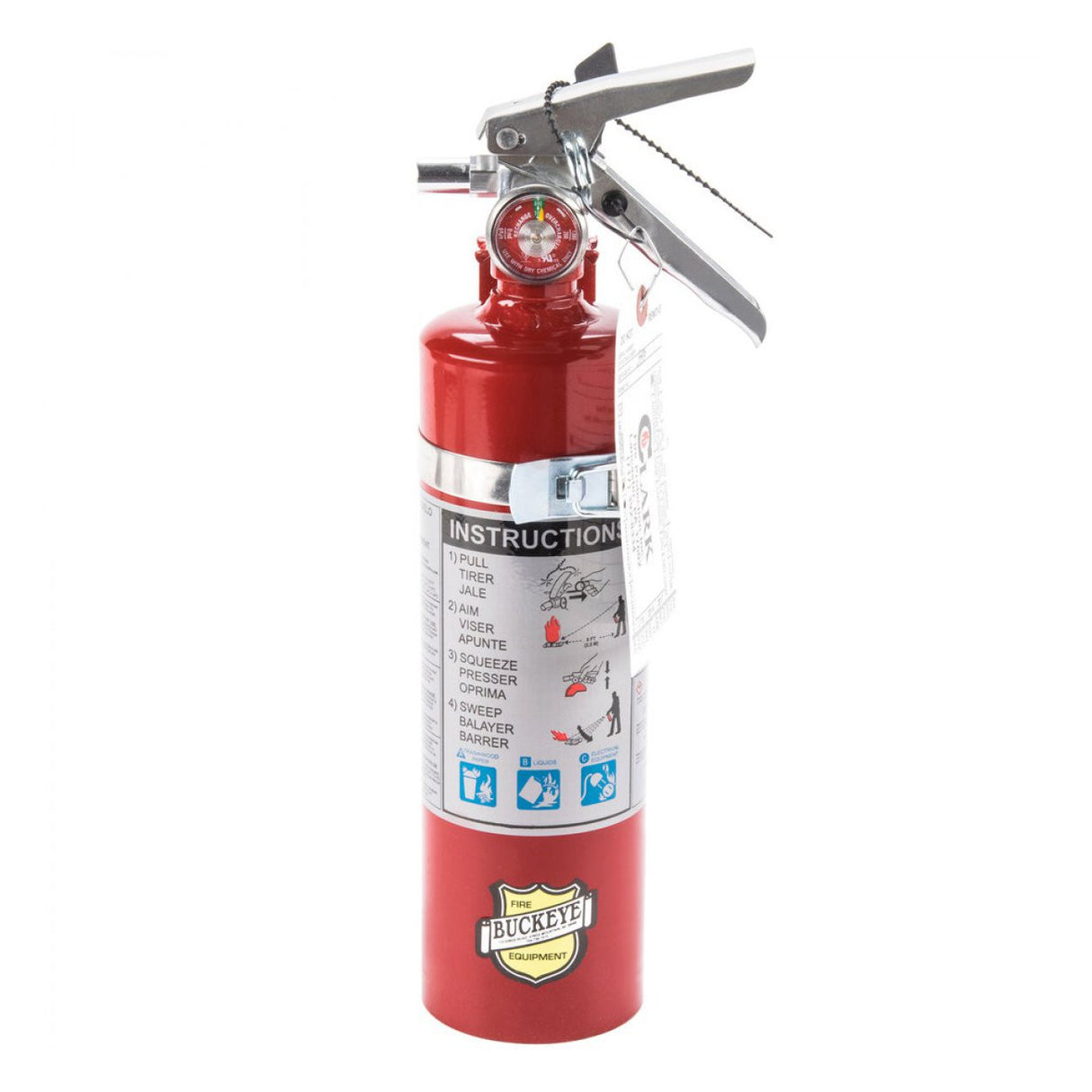 2.5 LB ABC RECHARGEABLE FIRE EXTINGUISHER