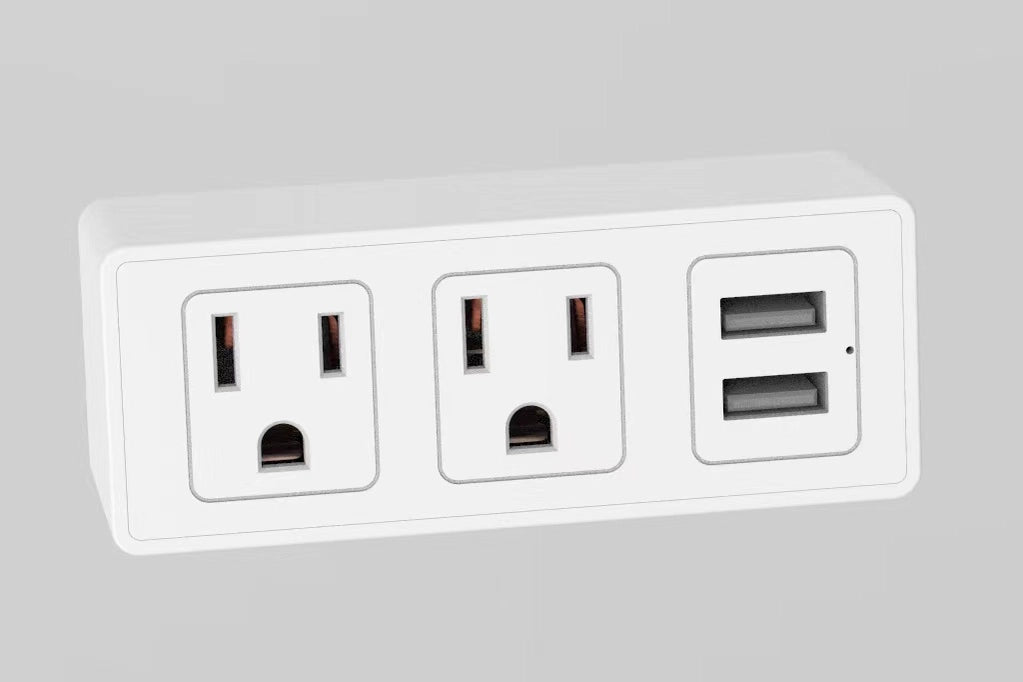 3 Plug With USB Outlet