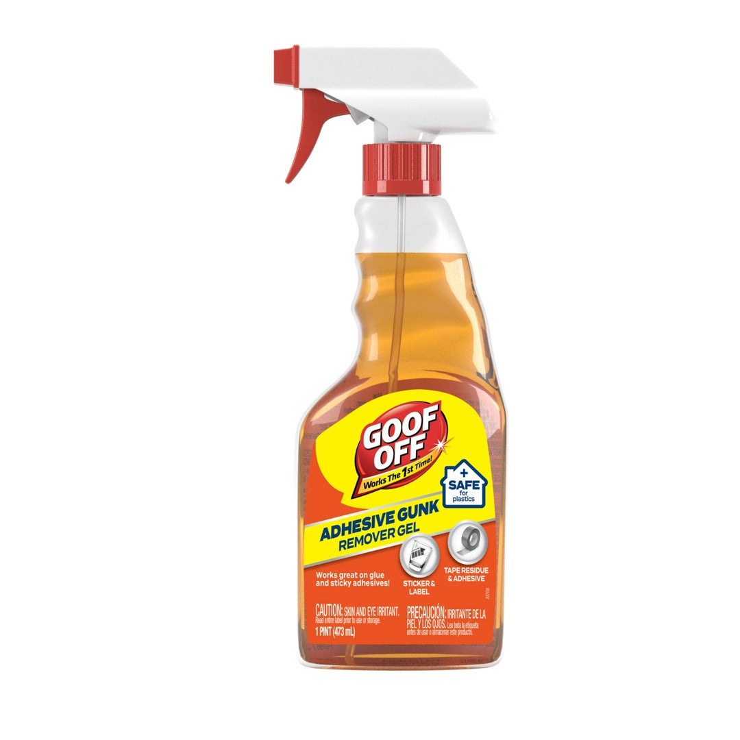 Goof Off Adhesive Gunk Remover Gel 1 Pint