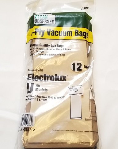 Electrolux U Vacuum Bags 12PK