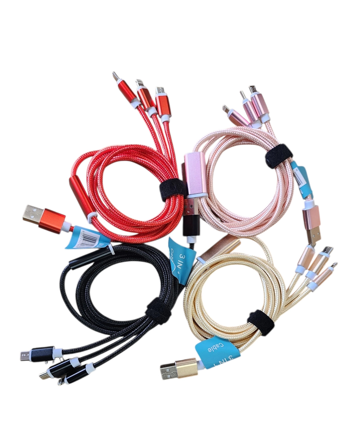 Fabric 3 in 1 Cable MK34 Mighty Wireless