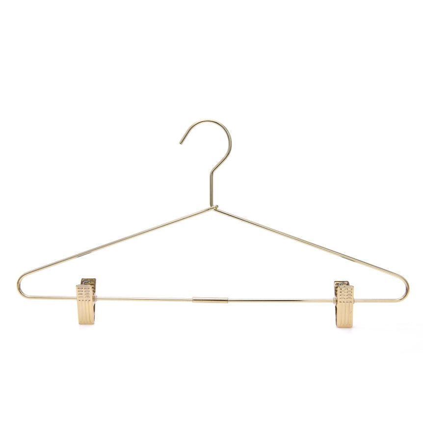 Modern Gold Skirt Hangers 5PK - Quality Hangers