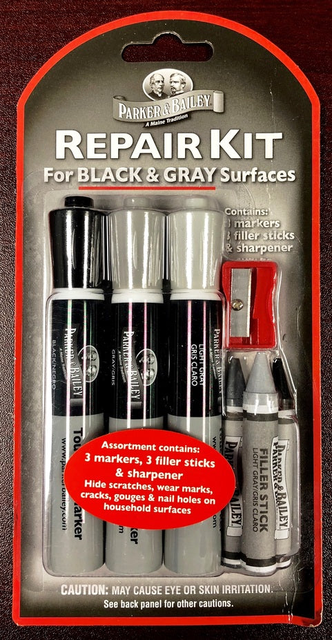 Black & Gray Furniture Touch Up Kit