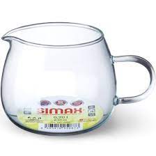 Glass Milk Jug 8oz Simax