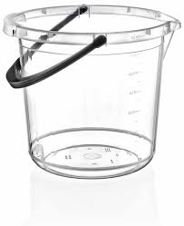 Clear Cleaning Bucket 14L Uniware
