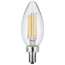 Candelabra Base Torpedo Bulb 8W 4000K