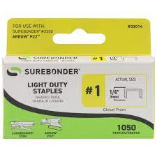 P22 Staples 1/4" 6mm SuperBonder