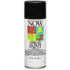 Now Spray Paint Enamel | Gloss Black | 21213 | 9 oz | Krylon