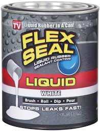 Liquid Rubber Sealant Coating White Flex Seal