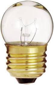 Night Light Bulb Round 7.5W Satco