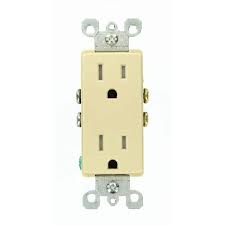 Resistant Power Duplex Outlet Beige Eaton