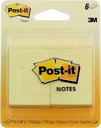 Post-It 1-3/8" x 1-7/8"