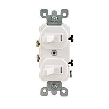 Single Pole Switch White Cooper