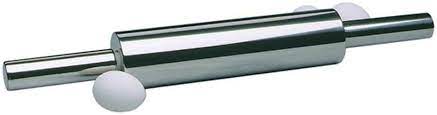 Stainless Steel Rolling Pin | 18.5" Dough Roller | Model 3076 | Norpro