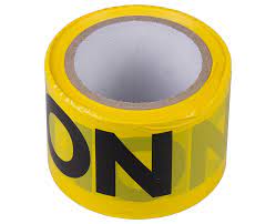 Caution Tape 3" x 300FT Tuff Stuff