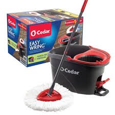 O-Cedar EasyWring Spin Mop & Bucket | Microfiber System
