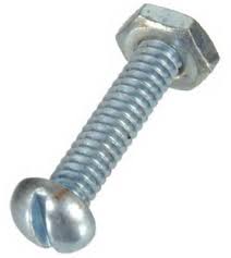 Machine Screws & Nuts Round Head 8-32 x 1/2