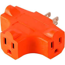 3-Outlet Wire Cube Go Green