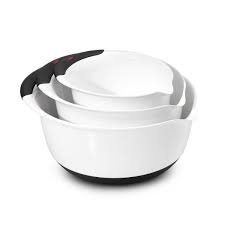 OXO Good Grips 3-Piece Mixing Bowl Set with Handles