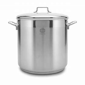 YBM Home Stainless Steel Stock Pot | 12QT Capacity