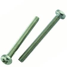 Metric Pan M6 x 50 Screws 2PK